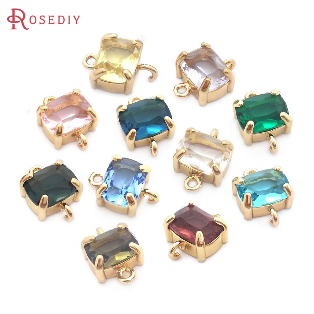 Table Tennis 11 - 6PCS 8x10MM High Quality 18K Gold