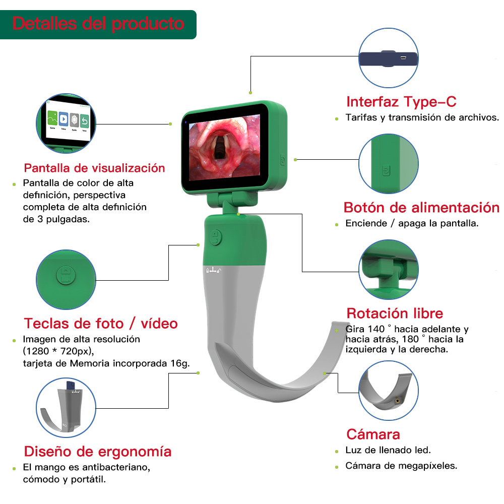 Touchscreen Video Laryngoscope - Table Tennis 11 评论和价格