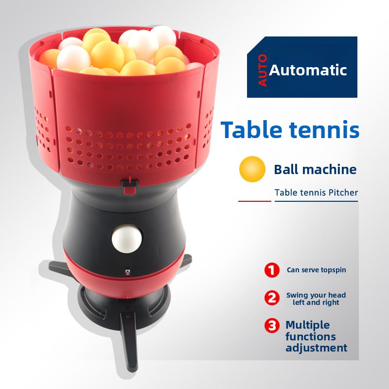 Portable Automatic Table Tenni - Table Tennis Gun 评论和价格