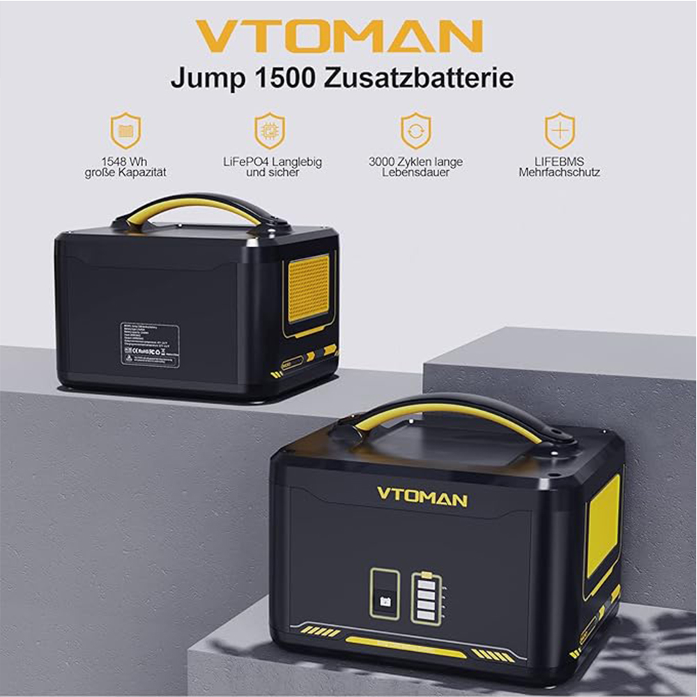 VTOMAN Jump 1500 Extra Battery - Table Tennis 11 评论和价格