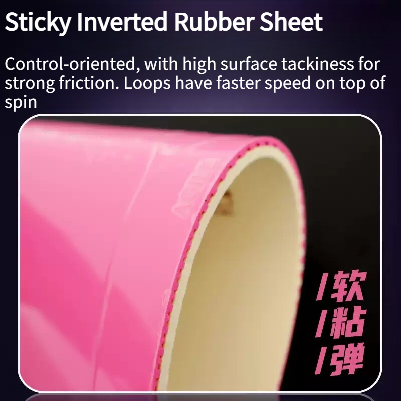 SUNFLEX AGILE Colorful Table T - Table Tennis Rubber Anti Spin 评论和价格