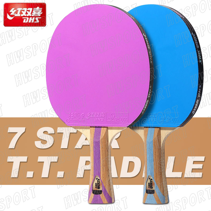 DHS 6 Star Color Table Tennis  - Table Tennis Forehand Rubber 评论和价格