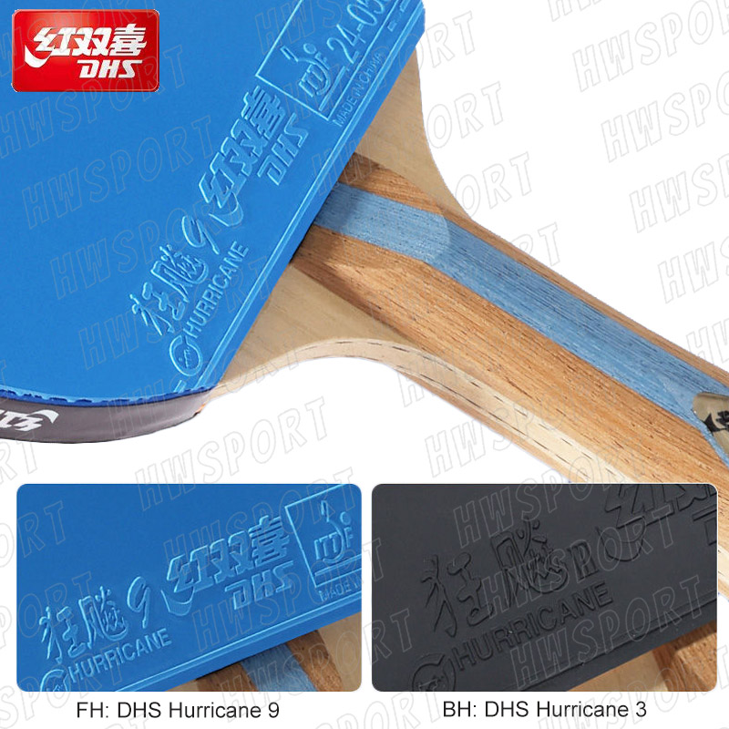 DHS 6 Star Color Table Tennis  - Table Tennis Forehand Rubber 评论和价格
