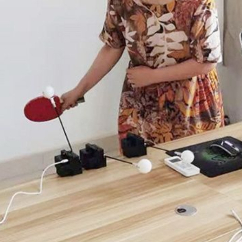 Portable Table Tennis Trainer  - Table Tennis Gun 评论和价格