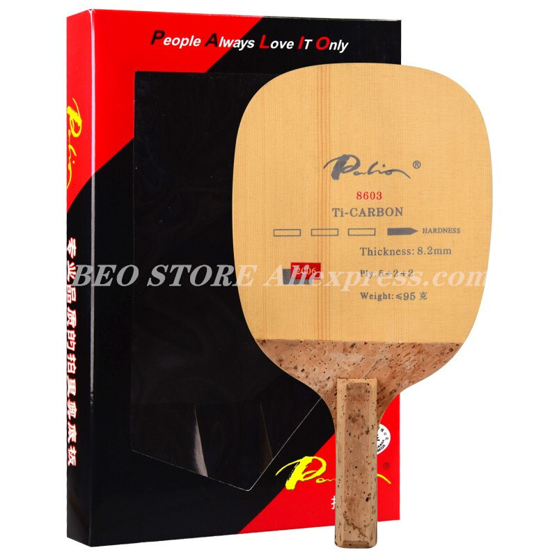 PALIO 8603 Carbon Titanium Tab - Table Tennis Japan 评论和价格