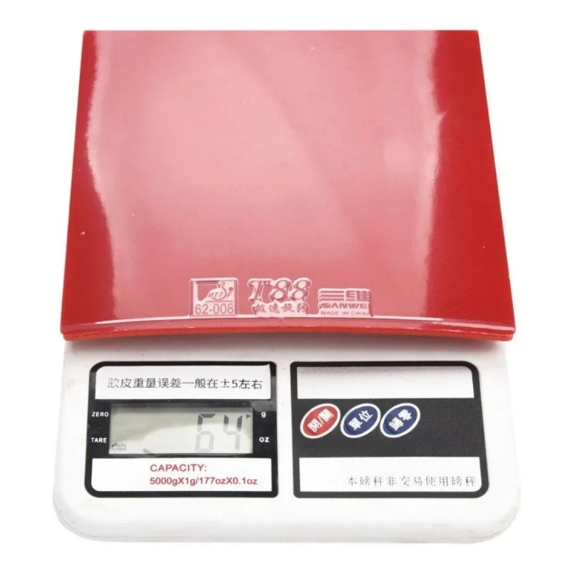 Sanwei  T88 ULTRA-Spin T88-3 T - Table Tennis Rubber Anti Spin 评论和价格