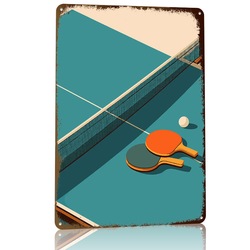 Table Tennis Still Life Illust - Table Tennis Illustration 评论和价格