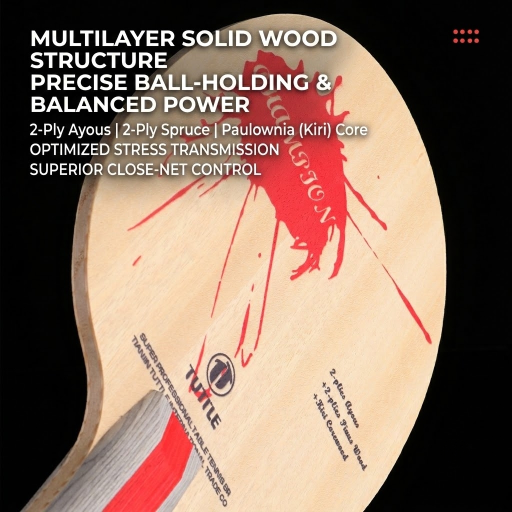 Tuttle Table Tennis Racket Bla - Table Tennis Japan 评论和价格