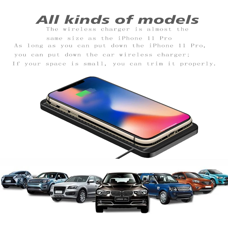 15W Wireless Car Charger Pad N - Table Tennis 11 评论和价格
