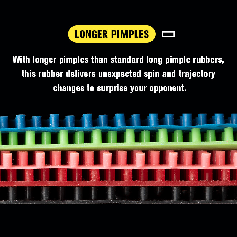 SPD Super Long Pips Table Tenn - Table Tennis Rubber Anti Spin 评论和价格