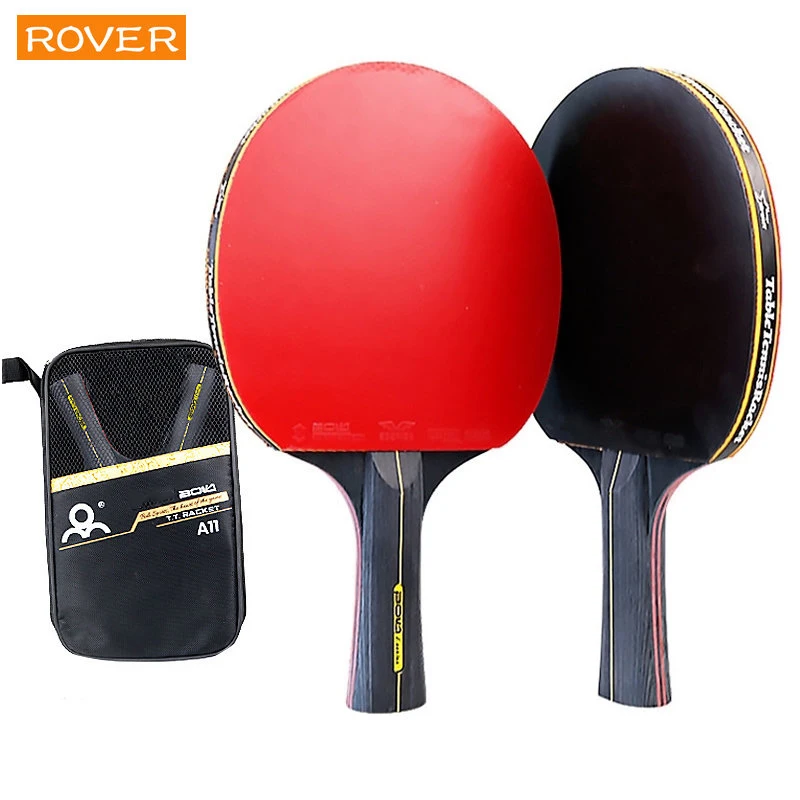 5/6 Star Table Tennis Racket 2 - Table Tennis Forehand Rubber 评论和价格
