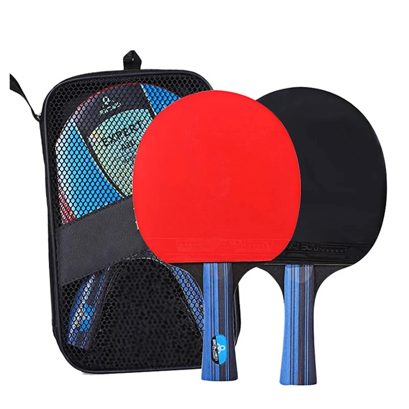 5/6 Star Table Tennis Racket 2 - Table Tennis Forehand Rubber 评论和价格
