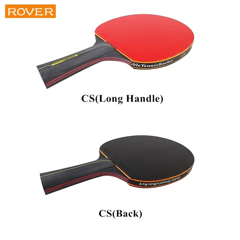 5/6 Star Table Tennis Racket 2 - Table Tennis Forehand Rubber 评论和价格