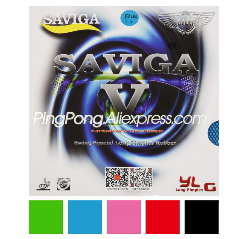 Colorful DAWEI SAVIGA V Pips-l - Table Tennis Forehand Rubber 评论和价格