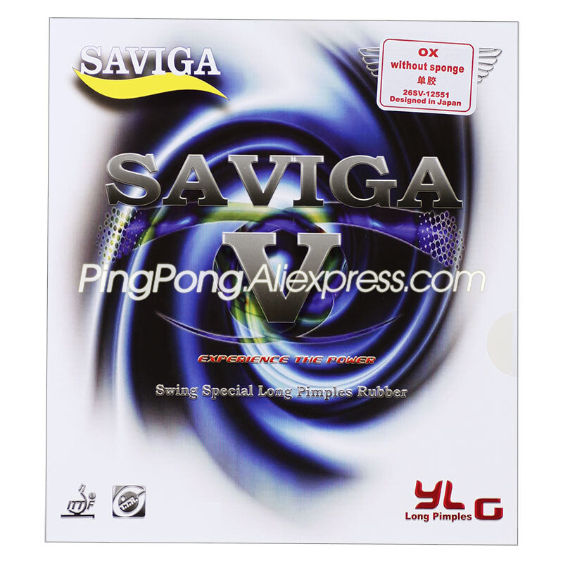 Colorful DAWEI SAVIGA V Pips-l - Table Tennis Forehand Rubber 评论和价格