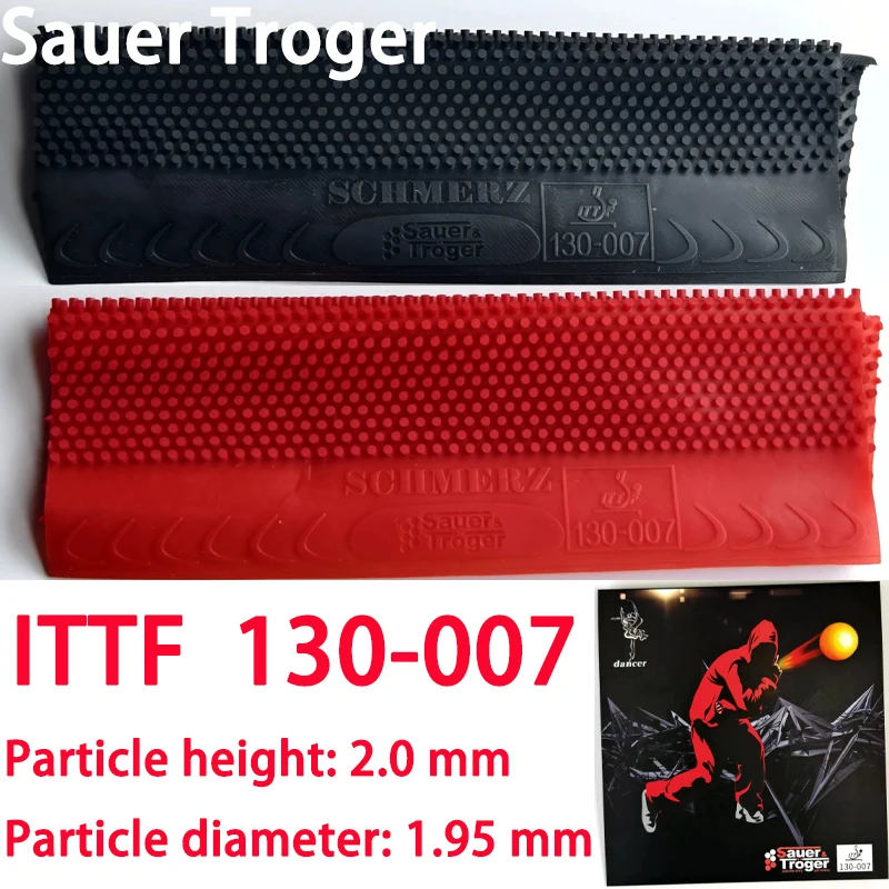 Sauer Troger Dancer 007 Single - Table Tennis Rubber Anti Spin 评论和价格