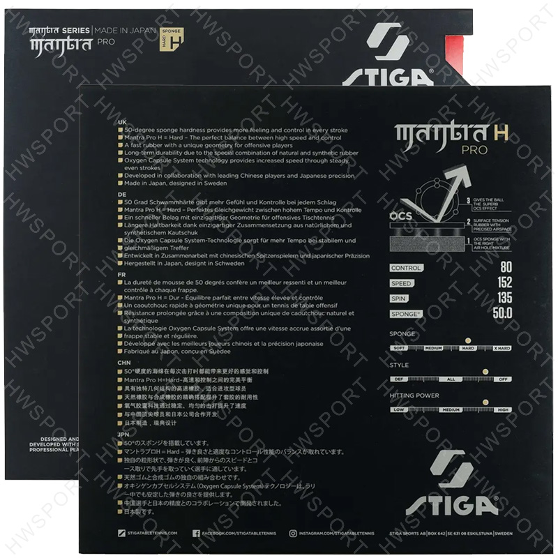 STIGA MANTRA PRO Table Tennis  - Table Tennis Japan 评论和价格