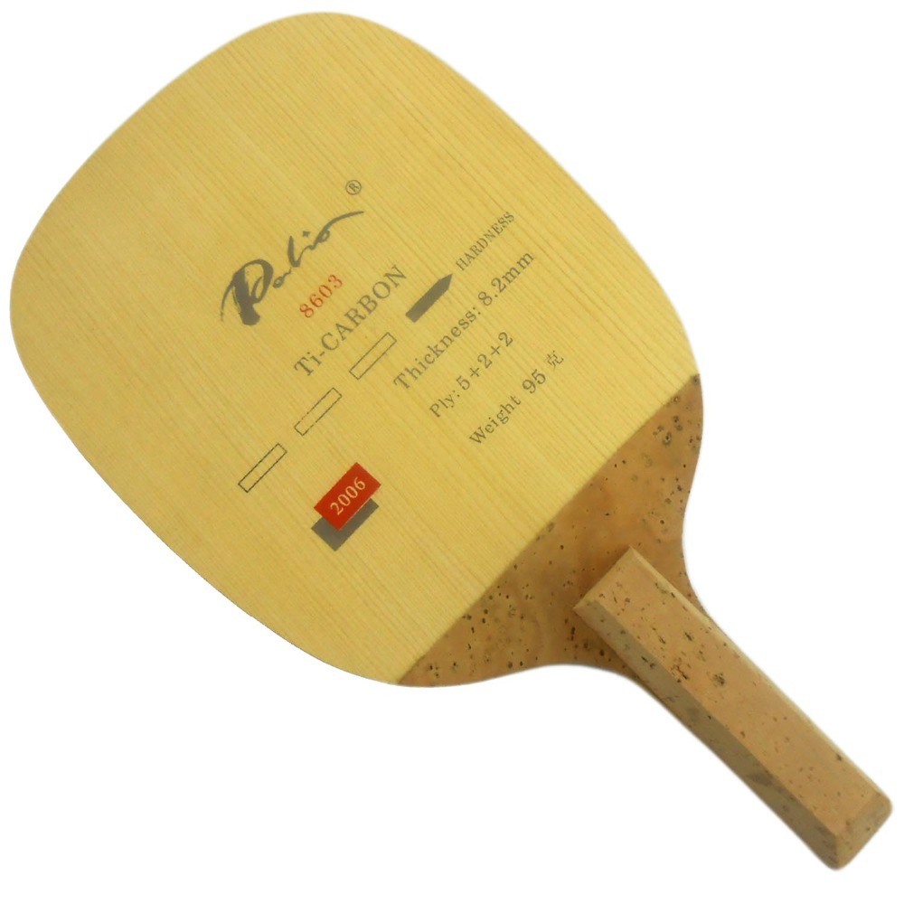 PALIO 8603 Carbon Titanium Tab - Table Tennis Japan 评论和价格